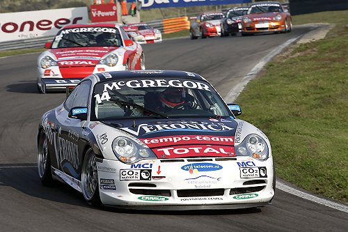 Spanning bij Porsche GT3